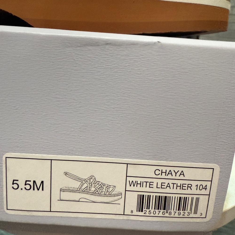 AEROSOLES Cream Strappy Platform Slide Sandals - Picture 8 of 8